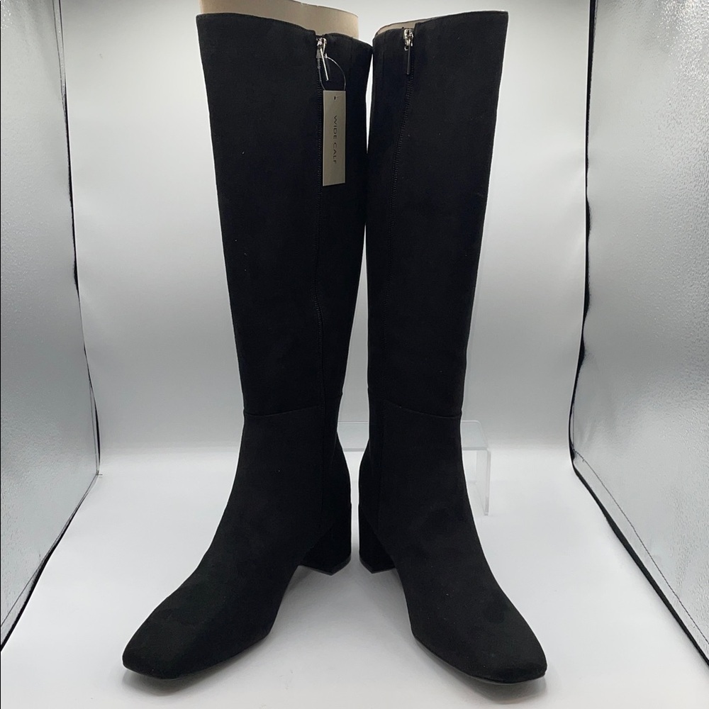 Bandolino Womens BNADDYSON2 Black side Zipper, wide calf Boots, size 8 - Picture 5 of 8
